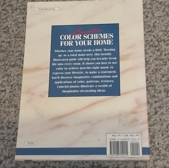 🌷‼️5/$20 Creative Color Schemes for Your Home Paperback Writer's Digest Book - Picture 2 of 3